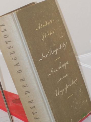 Product image of the product “Der Hagestolz. Die Mappe meines Urgroßvaters. ”