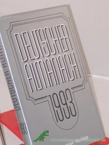 Product image of the product “Deutscher Almanach 1993 ”
