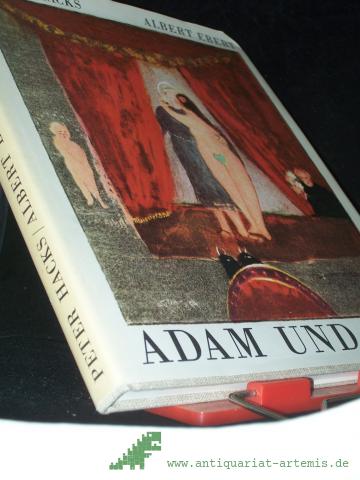 Artikelbild des Artikels “Adam und Eva : Komödie in e. Vorspiel u. 3 Akten ; [mit e. Anh. "Peter Hacks über Adam u. Eva, Briefwechsel zwischen Peter Hacks u. Albert Ebert"] / Peter Hacks. Mit Bildern von Albert Ebert “