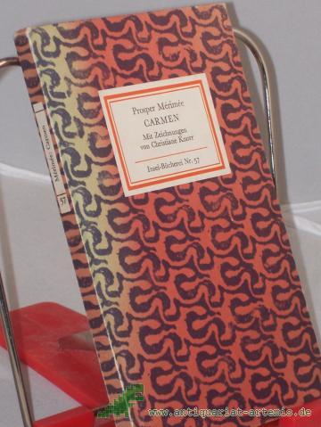 Artikelbild des Artikels “Carmen : Novelle / Prosper Mérimee. Mit Zeichn. von Christiane Knorr. Übertr. von Franz Schnabel wurde f. diese Ausg. neu durchges. u. nach d. Original erg. Nachw. von Herbert Kühn “