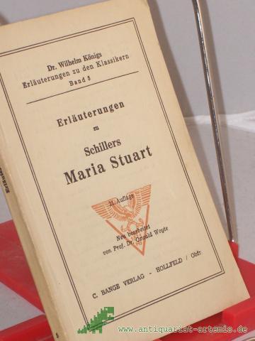 Product image of the product “Erläuterungen zu Schillers Maria Stuart / Neu bearb.: Edgar Neis ”