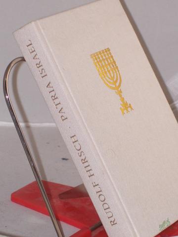 Artikelbild des Artikels “Patria Israel : Roman / Rudolf Hirsch “