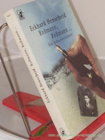 Product image of the product “Roßmann, Roßmann... : drei Kafka-Geschichten / Eckhard Henscheid ”