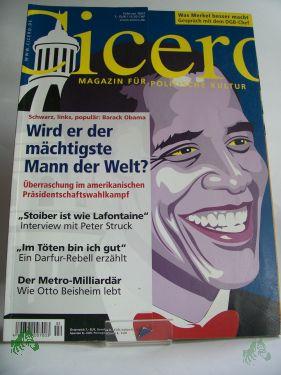 Product image of the product “Im aktuellen Heft:Barack Obama: Wird er der mächtigste Mann der Welt ”