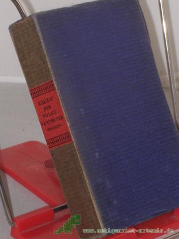 Product image of the product “Volksvertreter : Der Deputierte von Arcis / Übers. von Paul Mayer ”