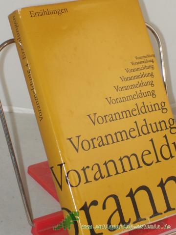 Artikelbild des Artikels “Voranmeldung. - 4 “