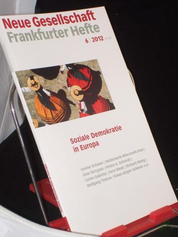 Product image of the product “6/2012, Soziale Demokratie in Europa ”