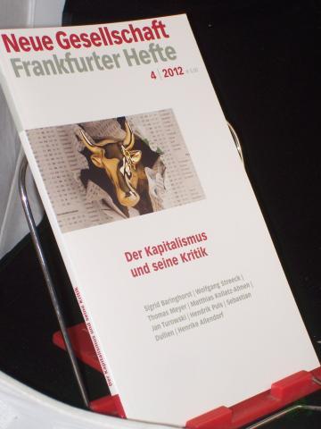 Product image of the product “4/2012, Der Kapitalismus und seine Kritik ”