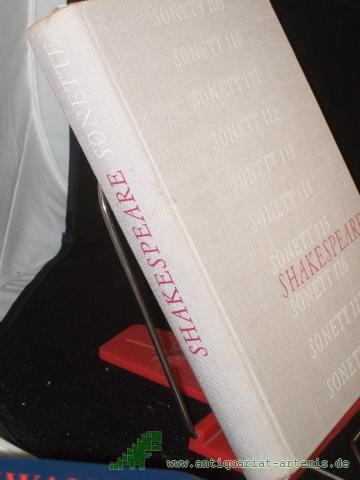 Product image of the product “Sonette / William Shakespeare. Übertr. v. Gottlob Regis im Jahre 1836. Nachw. v. Anselm Schlösser. Zeichngn v. Bert Heller ”