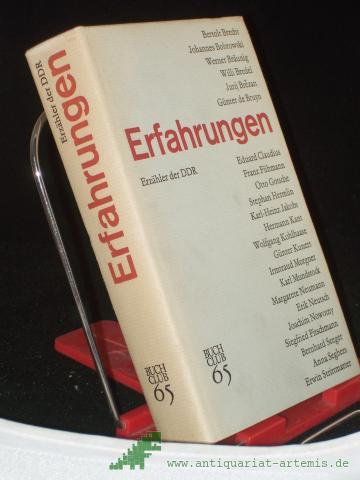 Artikelbild des Artikels “Erfahrungen : Erzähler d. DDR; Anthologie / hrsg. von Harald Korall u. Werner Liersch “