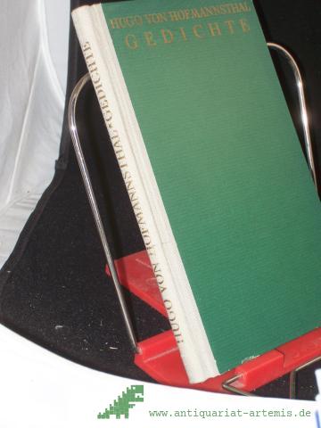 Product image of the product “Gedichte / Hugo von Hofmannsthal ”