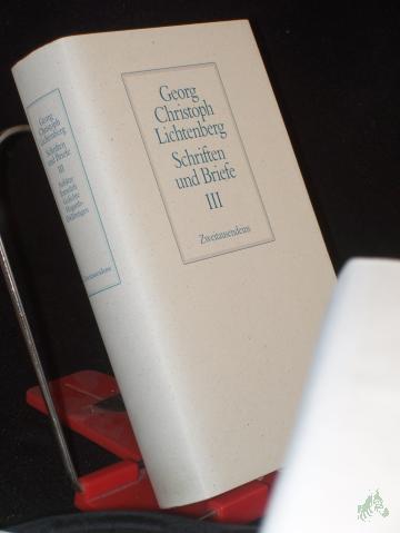Artikelbild des Artikels “Schriften und Briefe, Kommentar zu Band III “