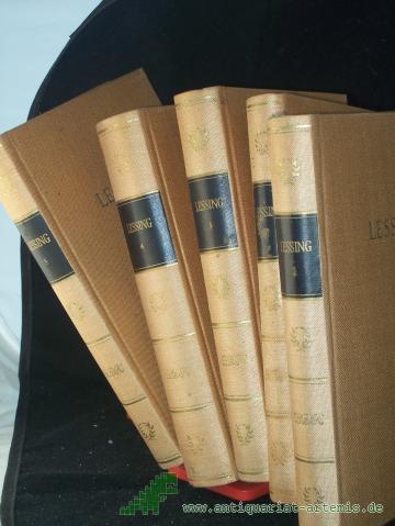 Product image of the product “[Werke in fünf Bänden] Lessings Werke in fünf Bänden / Gotthold Ephraim Lessing. Ausgew. von Karl Balser. Eingel. von Thomas Höhle ”