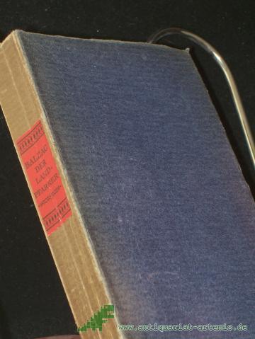 Product image of the product “Der Landpfarrer / Honoré de Balzac. [Übers. von Emmi Hirschberg] ”