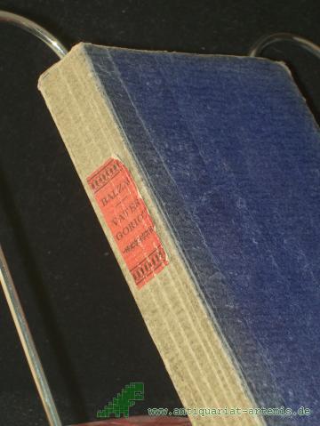 Product image of the product “Vater Goriot / Honoré de Balzac. [Übers. von Rosa Schapire] ”