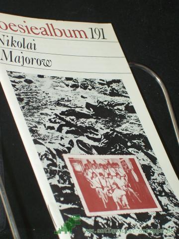 Artikelbild des Artikels “Poesiealbum 191, Nikolai Majorow / [Ausw. dieses Heftes: Birgit Mai. Übertr. von Uwe Grüning... Innengrafik: Wolfgang Petrovsky] “