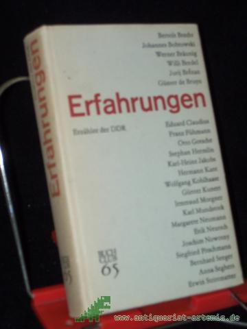 Product image of the product “Erfahrungen : Erzähler d. DDR; Anthologie / hrsg. von Harald Korall u. Werner Liersch ”