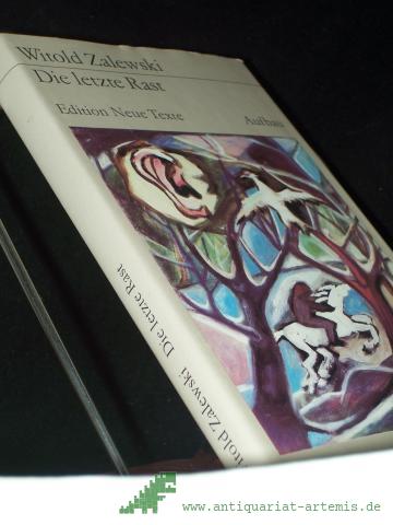 Product image of the product “Die letzte Rast / Witold Zalewski. Dt. von Kristiane Lichtenfeld ”