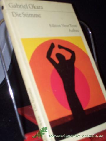 Product image of the product “Die Stimme / Gabriel Okara. [Aus d. Engl. übers. von Olga u. Erich Fetter] ”
