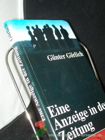 Artikelbild des Artikels “Eine Anzeige in der Zeitung / Günter Görlich “