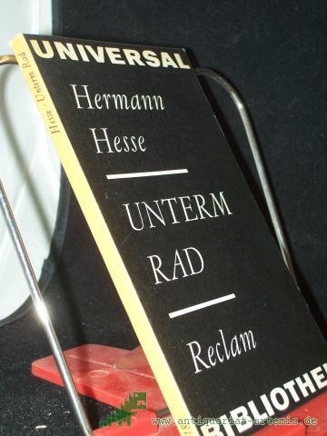 Artikelbild des Artikels “Unterm Rad : Erzählung / Hermann Hesse “