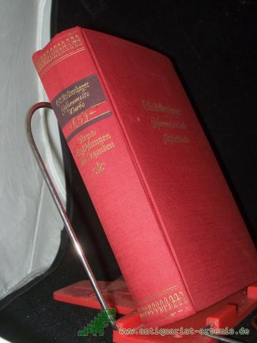 Product image of the product “Kolbenheyer, E. G.: Gesammelte Werke in 8 Bänden Teil: Bd. 5., Reps : Erzählungen u. Legenden ”