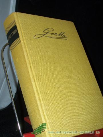 Product image of the product “Goethe : ein Lesebuch f. unsere Zeit / von Walther Victor ”