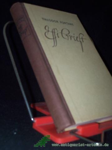 Product image of the product “Effi Briest : Roman / Theodor Fontane ”