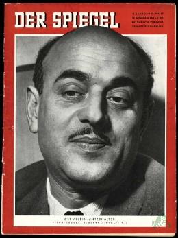 Product image of the product “47/1957 Der Allein Unterhalter, Filmproduzent Brauner ”