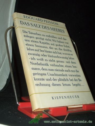Artikelbild des Artikels “Das Salz des Meeres : [Roman] / Edouard Peisson. Autoris. Übers. a.d. Franz. von Noa Kiepenheuer “