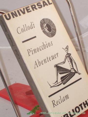 Product image of the product “Pinocchios Abenteuer : Erzählung / Carlo Collodi. Aus d. Italien. Übertr. von Paula Goldschmidt. 16 Illustrationen in Holzstichmanier von Rolf F. Müller ”