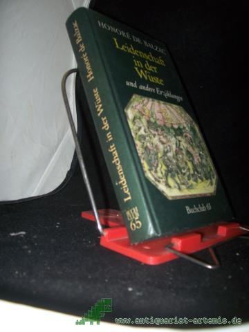 Product image of the product “Leidenschaft in der Wüste und andere Erzählungen / Honoré de Balzac. [Hrsg. u. mit e. Nachw. vers. von Hans-Jürgen Hartmann] ”
