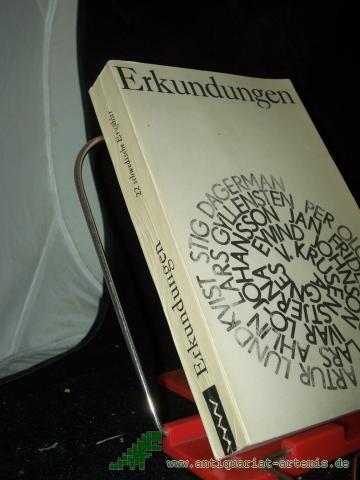 Product image of the product “Erkundungen : 22 schwed. Erzähler / [Alfred Antkowiak] ”