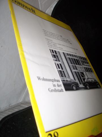 Artikelbild des Artikels “38/1981 Wohnungsbau in einer Großstadt “