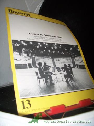 Artikelbild des Artikels “13/1978 Gehäuse für Musik und Kunst “
