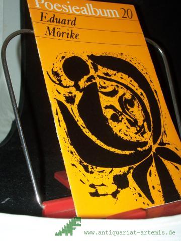 Product image of the product “Poesiealbum 20 - Eduard Mörike, Auswahl: Bernd Jentzsch. Umschlagvign. u. Innengrafik von Gerda Schafhirt ”