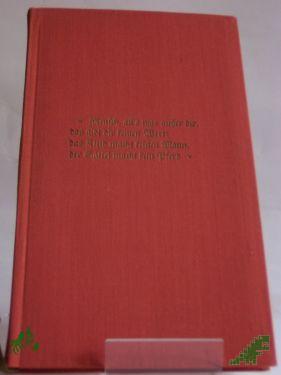 Product image of the product “Mensch, all's was außer dir, das gibt dir keinen Wert; das Kleid macht keinen Mann, der Sattel macht kein Pferd : Aphorismen u. Gedichte / Heinrich Tieck ”