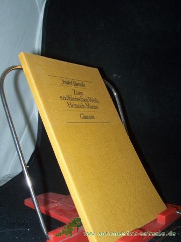 Product image of the product “Zum erzählerischen Werk Heinrich Manns / André Banuls ”