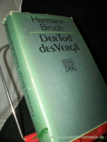 Product image of the product “Der Tod des Vergil : Roman / Hermann Broch. [Mit e. Nachw. von Dietrich Simon] ”