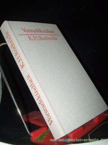 Artikelbild des Artikels “Vorstadtkindheit : Roman / Karl Hermann Roehricht “