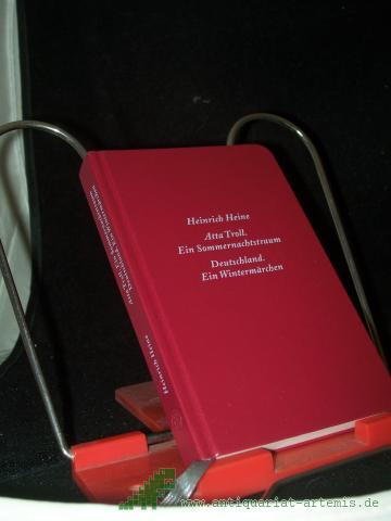 Product image of the product “Atta Troll : ein Sommernachtstraum Deutschland : ein Wintermärchen Heinrich Heine ”