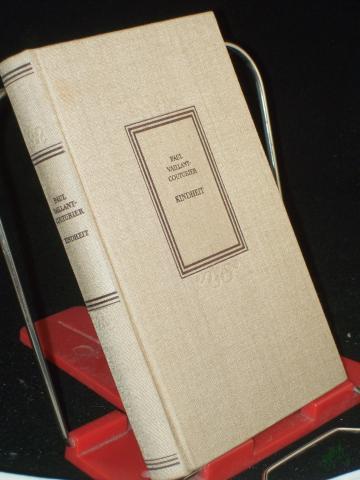 Product image of the product “Kindheit / Paul Vaillant-Couturier. Aus d. Franz. übers. von Elisabeth Kessel ”