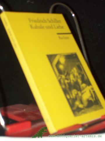 Artikelbild des Artikels “Kabale und Liebe : ein bürgerliches Trauerspiel / Friedrich Schiller. Anm. von Walter Schafarschik “