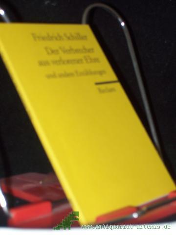 Artikelbild des Artikels “Der Verbrecher aus verlorener Ehre und andere Erzählungen / Friedrich Schiller. Nachw. von Bernhard Zeller “