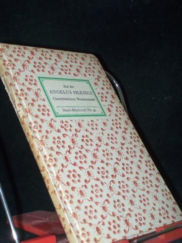 Product image of the product “Aus des Angelus Silesius Cherubinischem Wandersmann nebst geistlichen Liedern ”