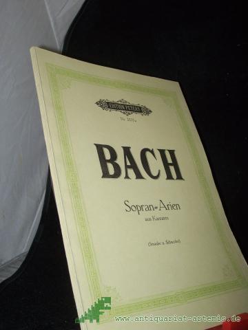Artikelbild des Artikels “Fünfzehn Arien für eine Sopranstimme aus Kantaten / Johann Sebastian Bach. Ausgew. v. K. Straube. Mit Vorbemerkg hrsg. v. M. Schneider “