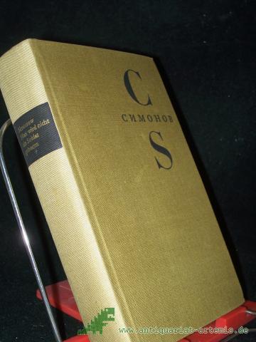 Product image of the product “Man wird nicht als Soldat geboren : Roman / Simonow. [Aus d. Russ. von Sepp Görbert u. Arno Specht] ”