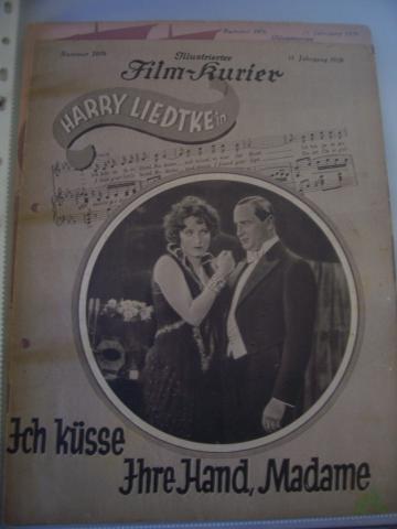 Product image of the product “Nummer 1074, 1929, Ich küsse ihre Hand, Madame, mit Harry Liedke ”