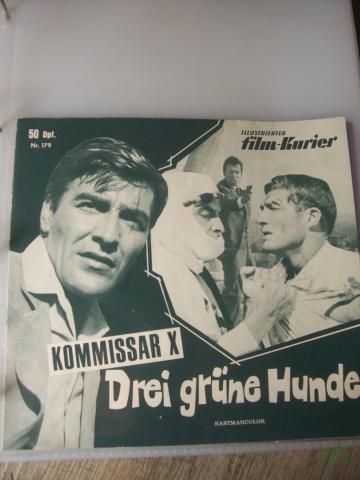 Product image of the product “Nr. 179, o.J., Kommissar X - Drei grüne Hunde ”