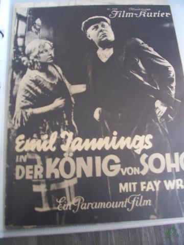 Product image of the product “Nummer 1156, 1929, Der König von SOHO, mit Emil Jannings und Fay Wray ”